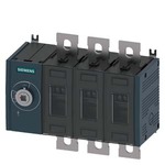 3KD4230-0PE10-0 (3KD42300PE100, 3KD423O-OPE1O-O, 3KD423OOPE1OO) ВЫКЛЮЧАТЕЛЬ-РАЗЪЕДИНИТЕЛЬ 400A, ТР.3, 3-ПОЛ ФРОНТ.УПР. СЛЕВА БАЗ.БЛОК БЕЗ РУЧКИ ПЛОСКИЕ КЛЕММЫ