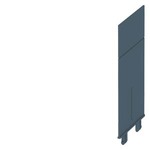 Купить 3KD9408-8 (3KD94088, 3KD94O8-8, 3KD94O88) ФАЗОВЫЕ БАРЬЕРЫ ДЛЯ 4-ПОЛ. ДЛЯ ТИПОРАЗМЕРА 4 (1КОМПЛ=8ШТ.)