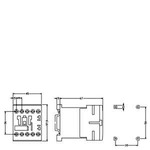 3RH1140-1BB40 (3RH11401BB40, 3RH114O-1BB4O, 3RH114O1BB4O) ВСПОМОГАТЕЛЬНЫЙ КОНТАКТОР, 4НО, DC 24 V, ВИНТОВЫЕ КЛЕММЫ, ТИПОРАЗМЕР S00