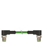 Купить 3RK1902-2NB30 (3RK19022NB30, 3RK19O2-2NB3O, 3RK19O22NB3O) BUS КАБЕЛЬ  ДЛЯ PROFINET ПОДГОТ. С ДВУХ СТОРОН 4 CORE, SHIELDED PREASSEMBLED C 2X M12 D CODED, ANGLED LENTH 3,0M