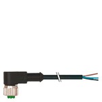 3RK1902-4GB50-4AA0 (3RK19024GB504AA0, 3RK19O2-4GB5O-4AAO, 3RK19O24GB5O4AAO) CONTROL LINE, PRE-ASSEMBLED ON ONE SIDE A-CODED ANGLE КАБЕЛЬ PLUG 4-ПОЛ. M12 C 5M КАБЕЛЬ 4X0.34SQMM