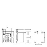 Купить 3RT1317-1BM40 (3RT13171BM40, 3RT1317-1BM4O, 3RT13171BM4O) КОНТАКТОР, AC-3, 5.5 КВТ/400 V, AC-1 20 A, DC 220 V, 4-Х ПОЛЮСНЫЙ, 4НO, ТИПОРАЗМЕР S00, ВИНТОВЫЕ КЛЕММЫ