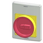 Купить 3RV1923-4E (3RV19234E) ПЛАСТИКОВАЯ ФРОНТ ПЛАТА, IP55, С АВАРИЙНЫМ ПОВОРОТНЫМ ПРИВОДОМ, БЛОКИРУЕМЫЙ, ДЛЯ АВТОМАТИЧЕСКОГО ВЫКЛЮЧАТЕЛЯ, ТИПОРАЗМЕР S0, S2, S3