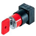 Купить 3SB3000-3DH01 (3SB30003DH01, 3SB3OOO-3DHO1, 3SB3OOO3DHO1) ПЕРЕКЛЮЧАТЕЛЬ ЗАМОК С 2 КЛЮЧАМИ I-O-II С ФИКСАЦИЕЙ O.M. R., КРАСНЫЙ, КЛЮЧ НОМЕР.73037: O
