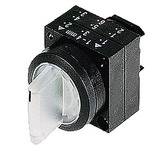 3SB3001-2DA71 (3SB30012DA71, 3SB3OO1-2DA71, 3SB3OO12DA71) ИСПОЛНИТЕЛЬНЫЙ ЭЛЕМЕНТ ПЕРЕКЛЮЧАТЕЛЬ С ПОДСВЕТКОЙ I-O-II С ФИКСАЦИЕЙ ПРОЗРАЧНЫЙ