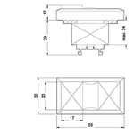Купить 3SB3101-8BC81 (3SB31018BC81, 3SB31O1-8BC81, 3SB31O18BC81) 22MM ПЛАСТИКОВЫЙ КРУГЛ. ИСПОЛНИТЕЛЬНЫЙ ЭЛЕМЕНТ WITH INDICATOR: TWIN PUSHBUTTON+INDICATOR LIGHT WITH FLAT BUTTONS ILLUMINABLE IНЗL. HOLDER ДЛЯ 3 ЭЛЕМЕНТS С ДЕРЖАТЕЛЕМ GREEN-КРАСН. INSCRIPT.RED: ARROW UPWARDS INSCRIP.GREEN:ARROW DOWNWARDS