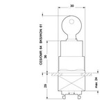 Купить 3SB3110-4LD21 (3SB31104LD21, 3SB311O-4LD21, 3SB311O4LD21) ПЕРЕКЛЮЧАТЕЛЬ ЗАМОК O-I, С ФИКСАЦИЕЙ CES, КЛЮЧ НОМЕР. SSG 10, I