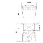 3SB3203-1HA20 (3SB32031HA20, 3SB32O3-1HA2O, 3SB32O31HA2O) КОМПЛЕКТНОЕ УСТРОЙСТВО, КРУГЛАЯ ГРИБОВИДНАЯ КНОПКА 40MM, С ФИКСАЦИЕЙ, С ПОВОРОТНОЙ РАЗБЛОКИРОВКОЙ, 1НЗ