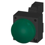 3SB3244-6AA40 (3SB32446AA40, 3SB3244-6AA4O, 3SB32446AA4O) КОМПЛЕКТНОЕ УСТРОЙСТВО КРУГЛОЕ ИНДИКАТОР С МАТОВОЙ ЛИНЗОЙ ВСТРОЕННЫЙ СВЕТОДИОД 24V UC ЗЕЛЕНЫЙ С ДЕРЖАТЕЛЕМ (ПРЕДПОЧТИТЕЛЬНЫЙ ТИП)