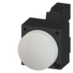 3SB3252-6AA60 (3SB32526AA60, 3SB3252-6AA6O, 3SB32526AA6O) КОМПЛЕКТНОЕ УСТРОЙСТВО КРУГЛОЕ ИНДИКАТОР С МАТОВОЙ ЛИНЗОЙ ВСТРОЕННЫЙ СВЕТОДИОД 230V AC БЕЛЫЙ С ДЕРЖАТЕЛЕМ
