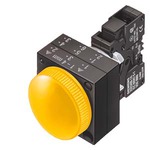 3SB3252-6BA40-0CC0 (3SB32526BA400CC0, 3SB3252-6BA4O-OCCO, 3SB32526BA4OOCCO) КОМПЛЕКТНОЕ УСТРОЙСТВО КРУГЛ., ПЛАСТИКОВЫЙ INDIC. LIGHT WITH COНЗ. RINGS INTEGRATED LED 230 V AC GREEN ПРУЖИННЫЕ КЛЕММЫ