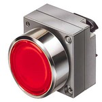 Купить 3SB3500-0AA21-0PA0 (3SB35000AA210PA0, 3SB35OO-OAA21-OPAO, 3SB35OOOAA21OPAO) ИСПОЛНИТЕЛЬНЫЙ ЭЛЕМЕНТ, КРУГЛ. PUSHBUTTON UNIT WITH FLAT PUSHBUTTON С ДЕРЖАТЕЛЕМ, НОT ILLUMINATED, МЕТ., КРАСН. SOLVENT-RESISTANT НОN IНЗRIBABLE WITH LASER