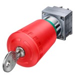 Купить 3SB3500-1LA20 (3SB35001LA20, 3SB35OO-1LA2O, 3SB35OO1LA2O) ИСПОЛНИТЕЛЬНЫЙ ЭЛЕМЕНТ ГРИБОВИДНАЯ КНОПКА С ФИКСАЦИЕЙ, 40MM ЗАЩИТА ОТ ДУРАКА И ЗАМОК BKS КРАСНАЯ, ON/OF, МЕТАЛЛИЧ.