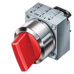 3SB3500-2DA11 (3SB35002DA11, 3SB35OO-2DA11, 3SB35OO2DA11) ИСПОЛНИТЕЛЬНЫЙ ЭЛЕМЕНТ ПЕРЕКЛЮЧАТЕЛЬ, I-0-II, С ФИКСАЦИЕЙ ЧЕРНЫЙ