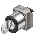 3SB3500-4AD01 (3SB35004AD01, 3SB35OO-4ADO1, 3SB35OO4ADO1) ПЕРЕКЛЮЧАТЕЛЬ ЗАМОК, ПЛОСКИЙ 0-I С ФИКСАЦИЕЙ, КЛЮЧ НОМЕР. SB30, O, МЕТАЛЛИЧ.