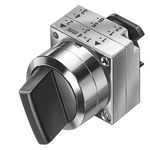 3SB3501-2EA71 (3SB35012EA71, 3SB35O1-2EA71, 3SB35O12EA71) ИСПОЛНИТЕЛЬНЫЙ ЭЛЕМЕНТ ПЕРЕКЛЮЧАТЕЛЬ С ПОДСВЕТКОЙ I-O-II БЕЗ ФИКСАЦИИ, ПРОЗРАЧНЫЙ, МЕТАЛЛИЧ.
