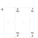 Купить 3SB3601-0AA11-0CC0 (3SB36010AA110CC0, 3SB36O1-OAA11-OCCO, 3SB36O1OAA11OCCO) КОМПЛЕКТНОЕ УСТРОЙСТВО,  КРУГЛ. PUSHBUTTON С ПЛОСКОЙ КНОПКОЙ BLACK, 1НО+1НЗ С ДЕРЖАТЕЛЕМ, МЕТ. С ПРУЖИННЫМИ КОНТАКТАМИ