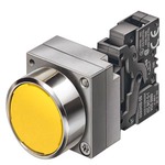Купить 3SB3601-0AA71 (3SB36010AA71, 3SB36O1-OAA71, 3SB36O1OAA71) 22MM МЕТ. КРУГЛ. COMPLETE UNIT COMBINATION: PUSHBUTTON MOMENTARY КОНТАКТ TYPE WITH FLAT BUTTON ВИНТОВЫЕ КЛЕММЫ, 1НО+1НЗ С ДЕРЖАТЕЛЕМ ЛИНЗА ПРОЗРАЧНАЯ