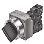 3SB3608-2DA11 (3SB36082DA11, 3SB36O8-2DA11, 3SB36O82DA11) КОМПЛЕКТНОЕ УСТРОЙСТВО, ПЕРЕКЛЮЧАТЕЛЬ КРУГЛЫЙ, I-0-II, С ФИКСАЦИЕЙ ЧЕРНЫЙ, 1НО + 1НЗ, 1НО + 1НЗ МЕТАЛЛИЧ.