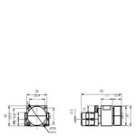 3SB3645-0AA41 (3SB36450AA41, 3SB3645-OAA41, 3SB3645OAA41) КОМПЛЕКТНОЕ УСТРОЙСТВО КРУГЛАЯ КНОПКА С ПОДСВЕТКОЙ, МЕТАЛЛ 1НO + ВСТРОЕННЫЙ СВЕТОДИОД 24V UC ЗЕЛЕНЫЙ С ДЕРЖАТЕЛЕМ (ПРЕДПОЧТИТЕЛЬНЫЙ ТИП)