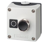 Купить 3SB3801-0DB3 (3SB38010DB3, 3SB38O1-ODB3, 3SB38O1ODB3) КНОПОЧНЫЙ ПОСТ, A=КНОПКА ЗЕЛЕНАЯ, МАРКИРОВОЧНАЯ ТАБЛИЧКА С НАДПИСЬЮ O, IP65, 1НЗ