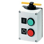 Купить 3SF5812-0DA00 (3SF58120DA00, 3SF5812-ODAOO, 3SF5812ODAOO) AS-INTERFACE ENCLOSURE FOR COMMAND DEVICES, 22MM, ROUND, ENCLOSURE MATERIAL PLASTIC, GRAY ENCLOSURE TOP PART, 2 COMMAND POINTS, B=PUSHBUTTON GREEN, LABEL: I, 1NO, A=PUSHBUTTON RED, LABEL: O, 1NO, INSULATION DISPLACEMENT ON TOP SHAPED CABLE ON TOP