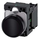 Купить 3SU1100-0AB10-1BA0-ZY13 (3SU11000AB101BA0ZY13, 3SU11OO-OAB1O-1BAO-ZY13, 3SU11OOOAB1O1BAOZY13) КНОПКА, 22MM, КРУГЛАЯ, ПЛАСТИК, ЧЁРНАЯ, ПЛОСКАЯ КНОПКА, КОНТАКТЫ МГНОВЕННОГО ДЕЙСТВИЯ, С ДЕРЖАТЕЛЕМ 1NO, ВИНТОВЫЕ КЛЕММЫ, С ГРАВИРОВКОЙ ЛАЗЕРОМ, SYMBOL NUMBER ACC. TO, ISO7000 OR IEC60417