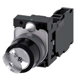 Купить 3SU1130-4BF11-1FA0-ZY01 (3SU11304BF111FA0ZY01, 3SU113O-4BF11-1FAO-ZYO1, 3SU113O4BF111FAOZYO1) ПОВОРОТНЫЙ ПЕРЕКЛЮЧАТЕЛЬ С КЛЮЧОМ RONIS, 22MM, КРУГЛЫЙ, ПЛАСТИК С МЕТАЛЛИЧЕСКИМ ФРОНТАЛЬНЫМ КОЛЬЦОМ, СПЕЦ. ЗАМОК, С 2 КЛЮЧАМИ, 2 КОММУТАЦИОННЫХ ПОЛОЖЕНИЯ O-I, С ФИКСАЦИЕЙ, УГОЛ ПЕРЕКЛЮЧЕНИЯ 90 ГРАД., 10:30Ч/13:30Ч, ПОЛОЖЕНИЯ ИЗВЛЕЧЕНИЯ КЛЮЧА: O+I, С ДЕРЖАТЕЛЕМ, SPECIAL LOCK