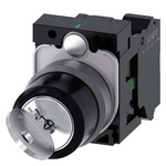 Купить 3SU1130-4BF11-3BA0 (3SU11304BF113BA0, 3SU113O-4BF11-3BAO, 3SU113O4BF113BAO) ПОВОРОТНЫЙ ПЕРЕКЛЮЧАТЕЛЬ С КЛЮЧОМ RONIS, 22MM, КРУГЛЫЙ, ПЛАСТИК С МЕТАЛЛИЧЕСКИМ ФРОНТАЛЬНЫМ КОЛЬЦОМ, NO. ЗАМКА SB30, С 2 КЛЮЧАМИ, 2 КОММУТАЦИОННЫХ ПОЛОЖЕНИЯ O-I, С ФИКСАЦИЕЙ, УГОЛ ПЕРЕКЛЮЧЕНИЯ 90 ГРАД., 10:30Ч/13:30Ч, ПОЛОЖЕНИЯ ИЗВЛЕЧЕНИЯ КЛЮЧА: O+I, С ДЕРЖАТЕЛЕМ,