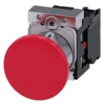 Купить 3SU1150-1BA20-1CA0-ZY13 (3SU11501BA201CA0ZY13, 3SU115O-1BA2O-1CAO-ZY13, 3SU115O1BA2O1CAOZY13) ГРИБОВИДНАЯ КНОПКА, 22MM, КРУГЛАЯ, МЕТАЛЛИЧЕСКАЯ ГЛЯНЦЕВАЯ, КРАСНАЯ, 40MM, С ФИКСАЦИЕЙ, ДЕБЛОКИРОВКА ВЫТЯГИВАНИЕМ, С ДЕРЖАТЕЛЕМ, 1NC, ВИНТОВЫЕ КЛЕММЫ, С ГРАВИРОВКОЙ ЛАЗЕРОМ, SYMBOL NUMBER ACC. TO, ISO7000 OR IEC60417