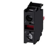 3SU1400-1AA10-1CA0 (3SU14001AA101CA0, 3SU14OO-1AA1O-1CAO, 3SU14OO1AA1O1CAO) КОНТАКТНЫЙ МОДУЛЬ С 1НЗ КОНТАКТОМ, ВИНТОВЫЕ КЛЕММЫ, ДЛЯ МОНТАЖА НА ДЕРЖАТЕЛЕ АКТУАТОРА