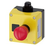 Купить 3SU1801-0NB10-4HB2 (3SU18010NB104HB2, 3SU18O1-ONB1O-4HB2, 3SU18O1ONB1O4HB2) ПОСТ УПРАВЛЕНИЯ ДЛЯ ПОДКЛЮЧЕНИЯ К AS-INTERFACE, 22MM, С КРУГЛЫМ ВЫРЕЗОМ, МАТЕРИАЛ КОРПУСА - ПЛАСТИК, КРЫШКА КОРПУСА - ЖЁЛТАЯ, 1 ТОЧКА УПРАВЛЕНИЯ, ПЛАСТИК, КРЫШКА КОРПУСА С МЕСТАМИ ДЛЯ НАКЛЕИВАНИЯ МАРКИРОВОЧНЫХ ТАБЛИЧЕК, A=АВАРИЙНАЯ ГРИБОВИДНАЯ КНОКА, КРАСНАЯ, 40MM, ДЕБЛОКИРОВКА ПОВОРОТОМ, 1НЗ, 1НЗ, SPRING-TYPE TERMINAL, МОНТАЖ КОНТАКТНЫХ МОДУЛЕЙ - НА ОСНОВАНИИ КОРПУСА, INSULATION DISPL. METHOD AT TOP