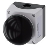 Купить 3SU1801-2GA00-2AA1 (3SU18012GA002AA1, 3SU18O1-2GAOO-2AA1, 3SU18O12GAOO2AA1) ENCLOSURE FOR COMMAND DEVICES, 22MM, ROUND, ENCLOSURE MATERIAL PLASTIC, ENCLOSURE TOP PART GRAY, 1 COMMAND POINT PLASTIC, COMMAND POINT AT CENTER, A=PALM PUSHBUTTON BLACK, MOMENTARY CONTACT TYPE, 1NO, SCREW TERMINAL, BASE MOUNTING