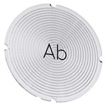 Купить 3SU1900-0AB71-0AE0 (3SU19000AB710AE0, 3SU19OO-OAB71-OAEO, 3SU19OOOAB71OAEO) СМЕННЫЙ МАРКЕР ДЛЯ КНОПОК С ПОДСВЕТКОЙ, КРУГЛЫЙ, МОЛОЧНОГО ЦВЕТА С ЧЕРНОЙ НАДПИСЬЮ, С МАРКИРОВКОЙ: AB
