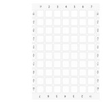 Купить 3SU1900-0BM61-0AA0 (3SU19000BM610AA0, 3SU19OO-OBM61-OAAO, 3SU19OOOBM61OAAO) МАРКИРОВОЧНЫЕ ТАБЛИЧКИ ДЛЯ ПЕЧАТИ И НАКЛЕИВАНИЯ НА КОРПУСЕ, РАЗМЕР 22 X 22MM, ЦВЕТ БЕЛЫЙ, БЕЗ НАДПИСИ, ДЛЯ САМОСТОЯТЕЛЬНОЙ МАРКИРОВКИ, 10 ЛИСТОВ A4, 700 ТАБЛИЧЕК