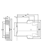 3TK2821-1CB30 (3TK28211CB30, 3TK2821-1CB3O, 3TK28211CB3O) РЕЛЕ БЕЗОПАСНОСТИ SIRIUS, ОСНОВНОЕ УСТРОЙСТВО ДЛЯ СЛЕЖЕНИЯ АВАР. ОСТАНОВА И КОНТРОЛЯ ДВЕРЕЙ ЗАЩИТНЫХ ОГРАЖДЕНИЙ, 3НО РАЗРЕШАЮЩИЕ КОНТАКТЫ, 1НЗ СИГНАЛЬНЫЙ КОНТАКТ AC/DC 24 V,