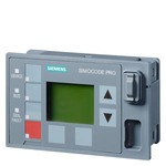 Купить 3UF7210-1AA01-0 (3UF72101AA010, 3UF721O-1AAO1-O, 3UF721O1AAO1O) Панель управления с дисплеем для SIMOCODE pro V, монтаж в дверь или фронтальную панель шкафа управления, подключается к базовому модулю или модулю расширения, 7 светодиодов для индикации состояния и 4 назначаемых кнопки для локального управления, цвет: ти