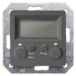 Купить 5TC1524 DELTA I-SYSTEM КОНТРОЛЛЕР ЖАЛЮЗИ МОНТИРУЕМЫЙ ПОД ШТУКАТУРКУ КАРБОНОВЫЙ МЕТАЛЛИК 55X55MM