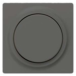 Купить 5TC8903 (5TC89O3) DELTA I-SYSTEM ЧЕРНЫЙ МЕТАЛЛИК ЦЕНТРАЛЬНЫЙ ЭЛЕМЕНТ ДИЗАЙНА ДЛЯ ДИММЕРА С ПОВОРОТНОЙ КНОПКОЙ 55X55MM