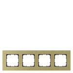5TG1124-3 (5TG11243) DELTA MIRO РАМКА 4-МЕСТН. ОКСИДНЫЙ ЖЕЛТЫЙ