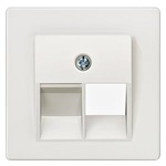Купить 5TG1210 (5TG121O) DELTA I-SYSTEM ТИТАНОВО-БЕЛЫЙ КРЫШКА СИСТЕМНОЙ РОЗЕТКИ CAT. 3 1X8-ПОЛЮС. 55X55MM