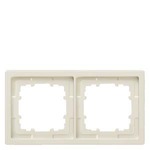 Купить 5TG1322 DELTA STYLE ТИТАНОВО-БЕЛЫЙ РАМКА 2-МЕСТНАЯ 153X82MM