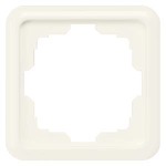 Купить 5TG1761 DELTA PROFIL СЕРЕБРЯНЫЙ РАМКА 1-МЕСТНАЯ  ВЫРЕЗАННАЯ 80X80MM
