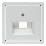 Купить 5TG1765 DELTA PROFIL СЕРЕБРЯНЫЙ КРЫШКА СИСТЕМНОЙ РОЗЕТКИ CAT.3+5/ BTR CAT.6 65X65MM