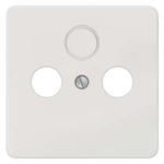 Купить 5TG1778-2 (5TG17782) DELTA PROFIL СЕРЕБРЯНЫЙ КРЫШКА РОЗЕТКИ ДЛЯ RF/TV/SAT 65X65MM 2/3 ОТВЕРСТИЯ