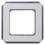 Купить 5TG1912 DELTA PROFIL ТИТАНОВО-БЕЛЫЙ 2-МЕСТН. СОЕДИНИТЕЛЬНАЯ РАМКА