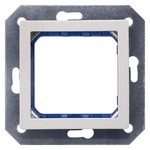 Купить 5TG2010 (5TG2O1O) DELTA I-SYSTEM ТИТАНОВО-БЕЛЫЙ 1-МЕСТН. СОЕДИНИТЕЛЬНАЯ РАМКА