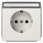 Купить 5UB1856 DELTA STYLE КРАСНЫЙ РОЗЕТКА SCHUKO 10A DC/16А AC 250В С ЗАЩИТНЫМ КОНТАКТОМ C ЗАЩИТНЫМИ ШТОРКАМИ C БЕЗРЕЗЬБОВЫМИ КОНТАКТНЫМИ ЗАЖИМАМИ И ПОЛЕМ ДЛЯ НАДПИСИ ЭЛ.-МЕХ.ЧАСТЬ