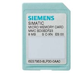 6ES7953-8LP31-0AA0 (6ES79538LP310AA0, 6ES7953-8LP31-OAAO, 6ES79538LP31OAAO) SIMATIC S7, МИКРОКАРТА ПАМЯТИ MMC ДЛЯ S7-300/C7/ET 200, 3.3 В NFLASH, 8 МБАЙТ