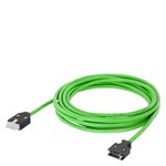 Купить 6FX3002-2CT20-1BA0 (6FX30022CT201BA0, 6FX3OO2-2CT2O-1BAO, 6FX3OO22CT2O1BAO) SIGNAL CABLE PREASSEMBLED 6FX3002-2CT20-1BA0 FOR INCR. ENCODER IN S-1FL6 LI 3X2X0.20+2X2X0.25 C MOTION-CONNECT 300 UL/CSA DMAX=7.5MM LENGTH(M) = 10M